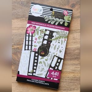 Happy Planner Deep Botanicals Sticker Book